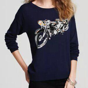 Joie Eloisa Motorcycle Intarsia Sweater Large